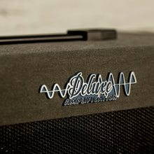 Load image into Gallery viewer, "Martial Law" Deluxe Amplification Army Green British Voiced Tweed