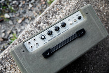 Load image into Gallery viewer, "Martial Law" Deluxe Amplification Army Green British Voiced Tweed