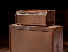 Load image into Gallery viewer, "Blondie" Deluxe Amplification Handwired 6G6-B -Barnwood