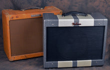 Load image into Gallery viewer, "'59 Tweed" Deluxe Amplification Handwired 5e3 Guitar Amplifier -SILVER/WHITE Sparkle