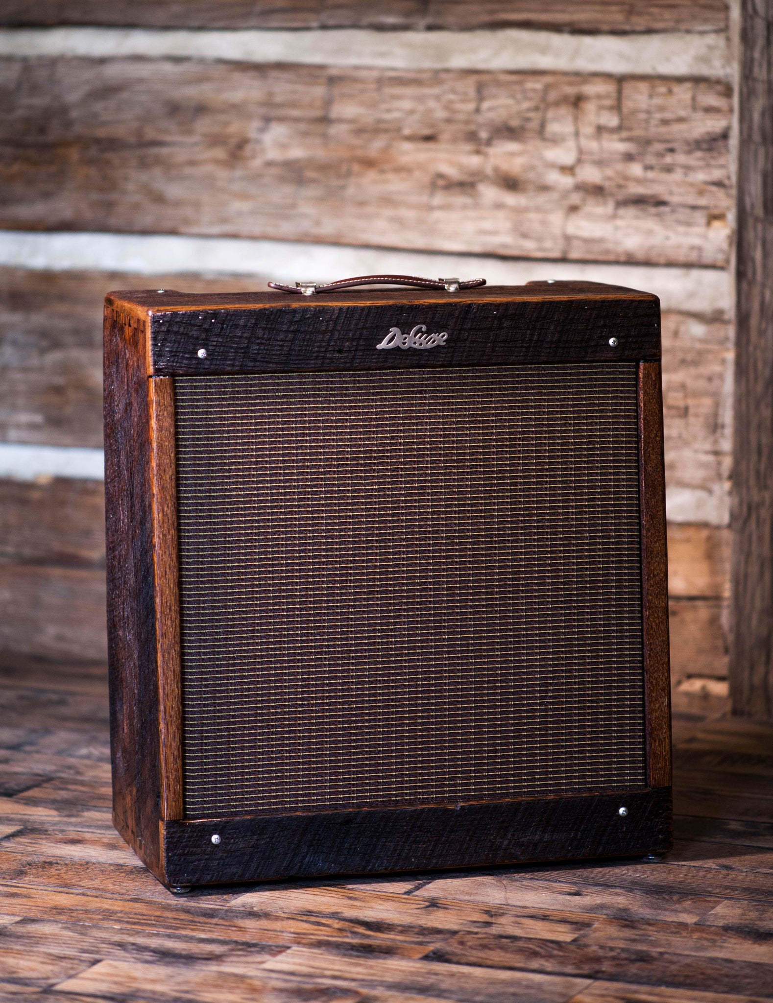 fender bassman pedal clone The Edwin” Deluxe Amplification Modified 5F6-A Bassman Clone Barnwood